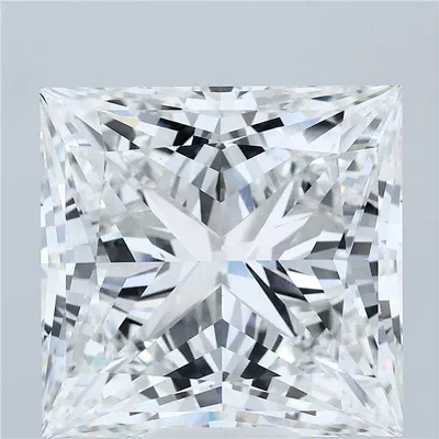 13.07ct F VVS2 Rare Carat Ideal Cut Princess Lab Grown Diamond
