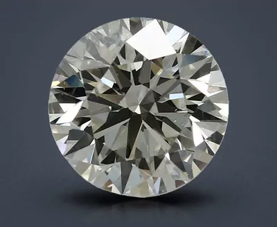 3.05ct K SI1 Rare Carat Ideal Cut Round Diamond