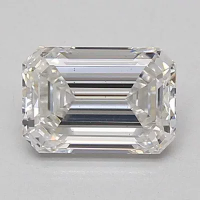 1.36ct E VS2 Excellent Cut Emerald Lab Grown Diamond
