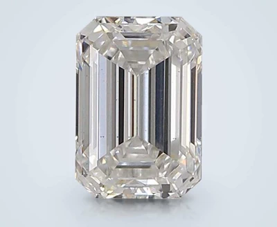 1.36ct E VS2 Rare Carat Ideal Cut Emerald Lab Grown Diamond