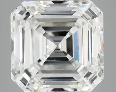 8.05ct F VVS2 Excellent Cut Asscher Lab Grown Diamond