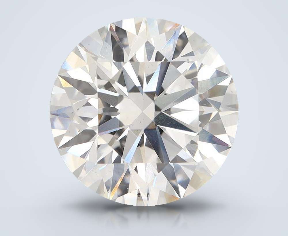 7.16ct F VS2 Rare Carat Ideal Cut Round Lab Grown Diamond