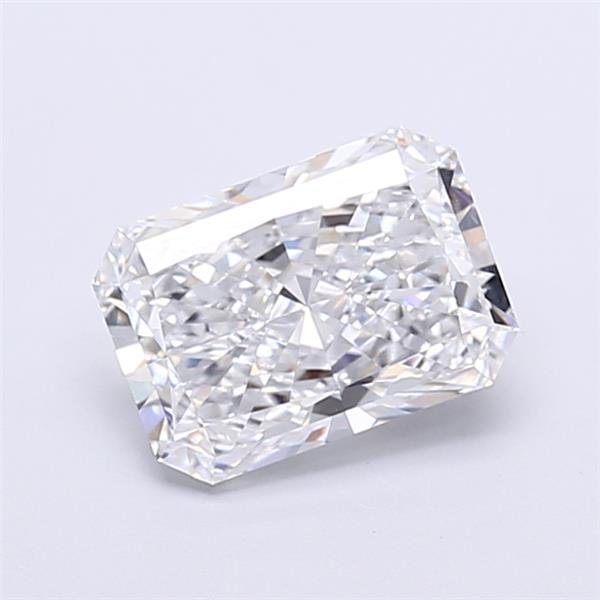 2.53ct D VS1 Rare Carat Ideal Cut Radiant Lab Grown Diamond