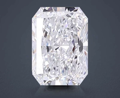 2.53ct D VS1 Rare Carat Ideal Cut Radiant Lab Grown Diamond