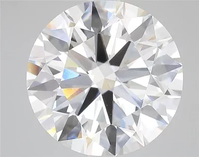 7.04ct D VS1 Rare Carat Ideal Cut Round Lab Grown Diamond