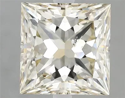 2.01ct J SI2 Rare Carat Ideal Cut Princess Diamond
