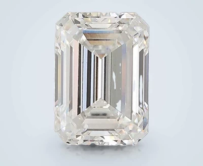 10.09ct F VS1 Rare Carat Ideal Cut Emerald Lab Grown Diamond