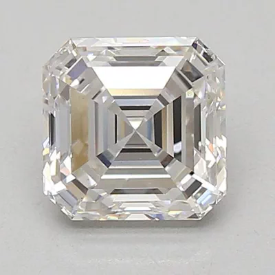 1.85ct D VS1 Excellent Cut Asscher Lab Grown Diamond
