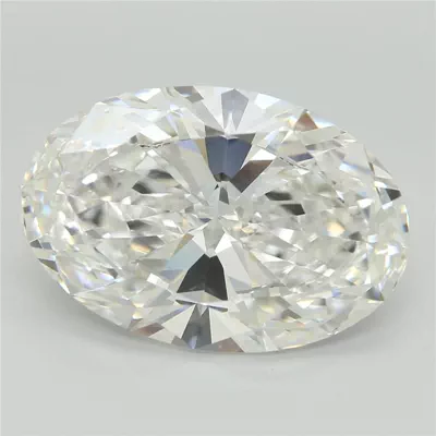 7.16ct E VS1 Very Good Cut Oval Lab Grown Diamond
