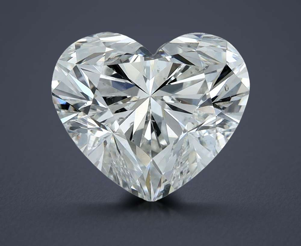 1.30ct G SI1 Rare Carat Ideal Cut Heart Diamond