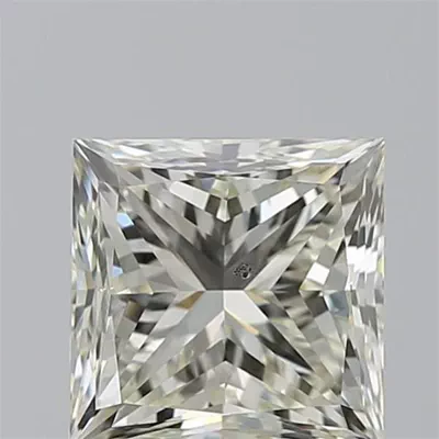 2.50ct J SI1 Very Good Cut Princess Diamond