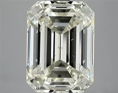 5.02ct K SI1 Very Good Cut Emerald Diamond