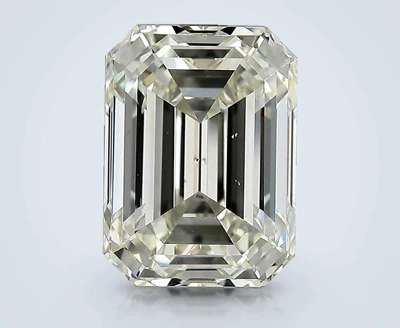5.02ct K SI1 Very Good Cut Emerald Diamond