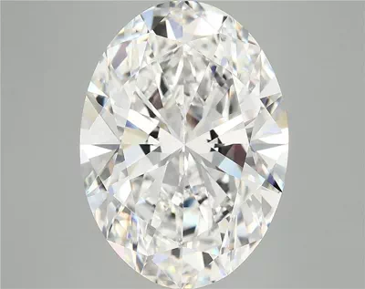 10.00ct F VVS2 Rare Carat Ideal Cut Oval Lab Grown Diamond