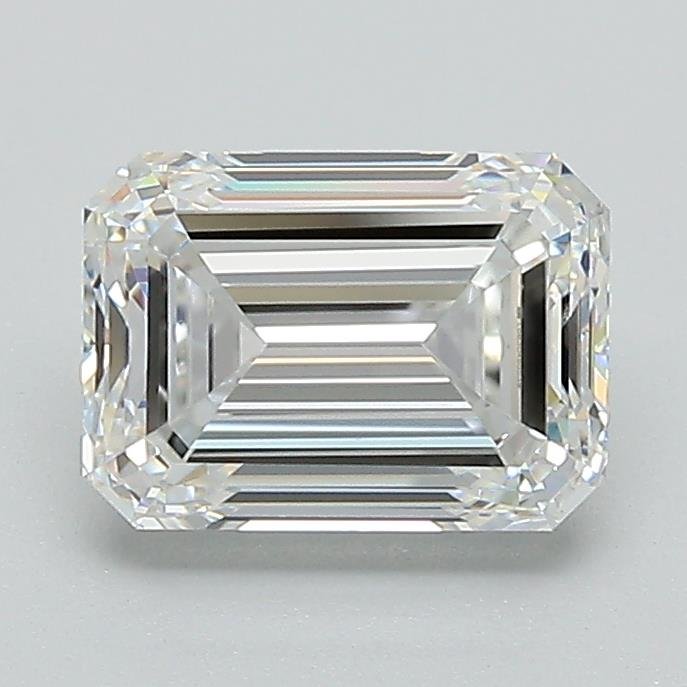 1.50ct E VS1 Excellent Cut Emerald Lab Grown Diamond