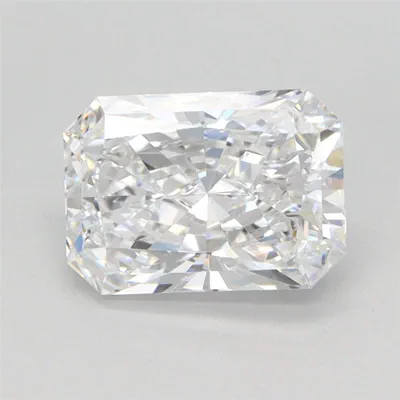 1.54ct E VVS2 Rare Carat Ideal Cut Radiant Lab Grown Diamond