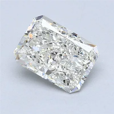 1.71ct J SI2 Rare Carat Ideal Cut Radiant Diamond