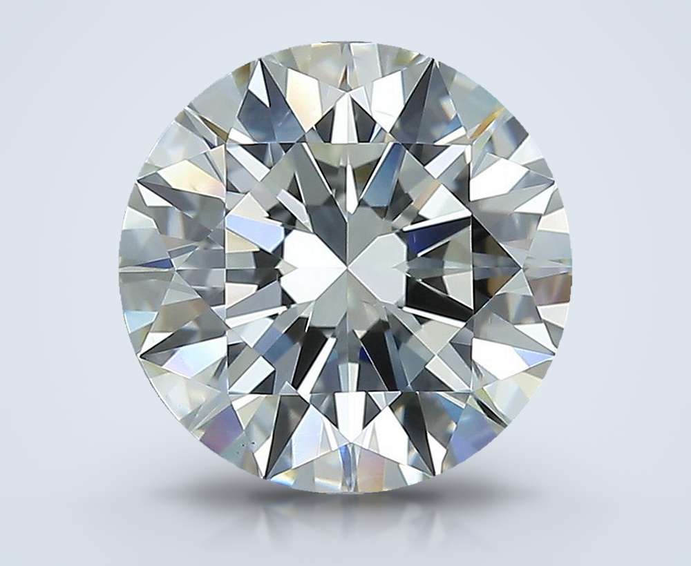 3.51ct J VS2 Excellent Cut Round Diamond