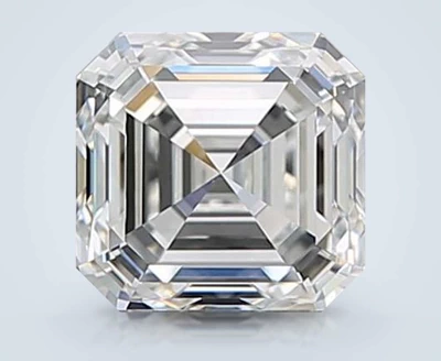 0.90ct G VVS1 Rare Carat Ideal Cut Asscher Diamond