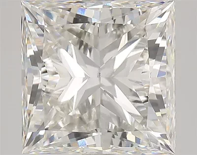 5.41ct H VS1 Rare Carat Ideal Cut Princess Lab Grown Diamond