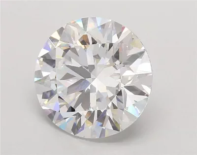 5.02ct E VS1 Rare Carat Ideal Cut Round Lab Grown Diamond