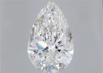 11.03ct E VS1 Rare Carat Ideal Cut Pear Lab Grown Diamond