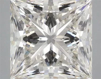 7.77ct H VS2 Rare Carat Ideal Cut Princess Lab Grown Diamond