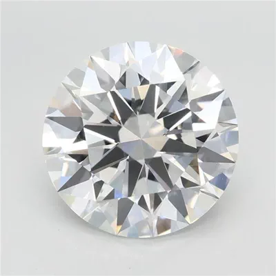 3.34ct E VVS2 Rare Carat Ideal Cut Round Lab Grown Diamond