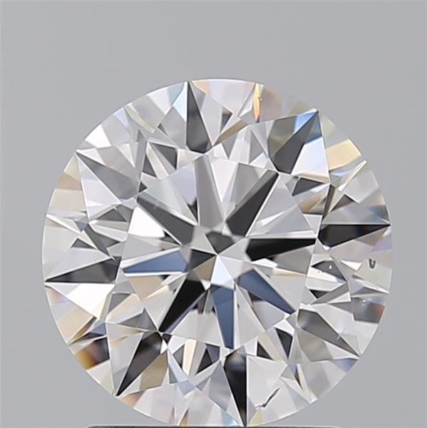 2.05ct D SI1 Rare Carat Ideal Cut Round Diamond