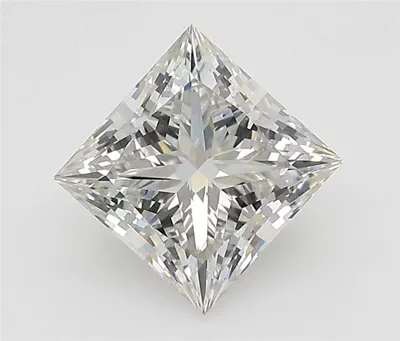 2.08ct H VS1 Rare Carat Ideal Cut Princess Lab Grown Diamond