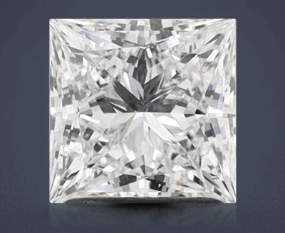 1.55ct E VS1 Rare Carat Ideal Cut Princess Lab Grown Diamond