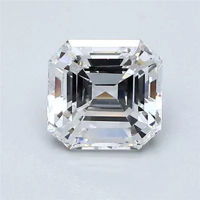 1.01ct E VVS1 Very Good Cut Asscher Diamond