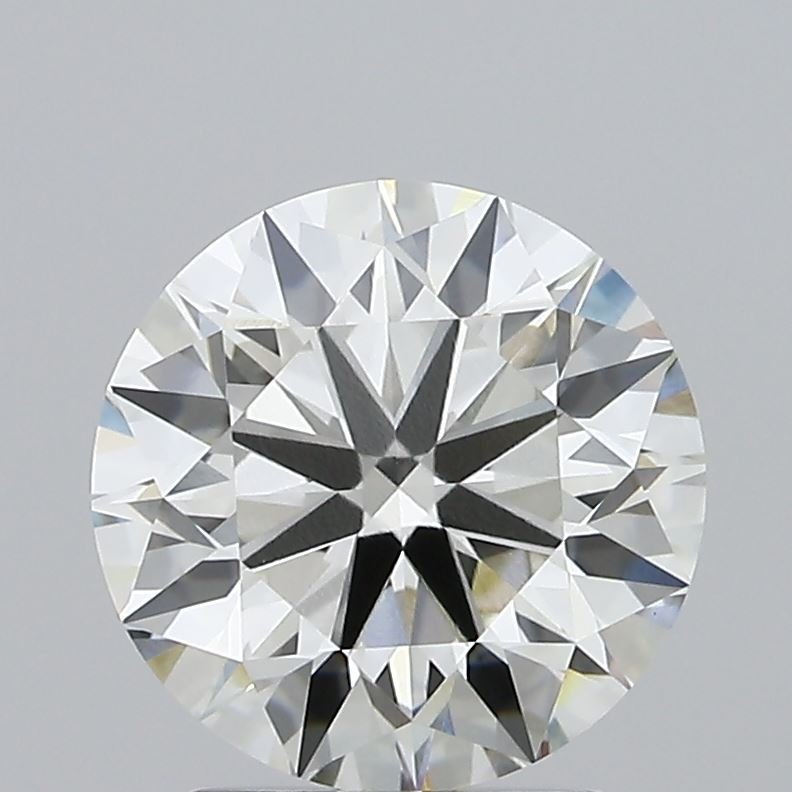 2.17ct I VVS2 Excellent Cut Round Lab Grown Diamond