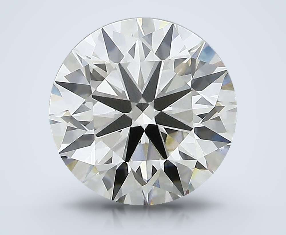 2.17ct I VVS2 Excellent Cut Round Lab Grown Diamond