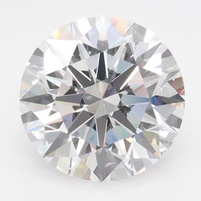 3.98ct D FL Rare Carat Ideal Cut Round Lab Grown Diamond