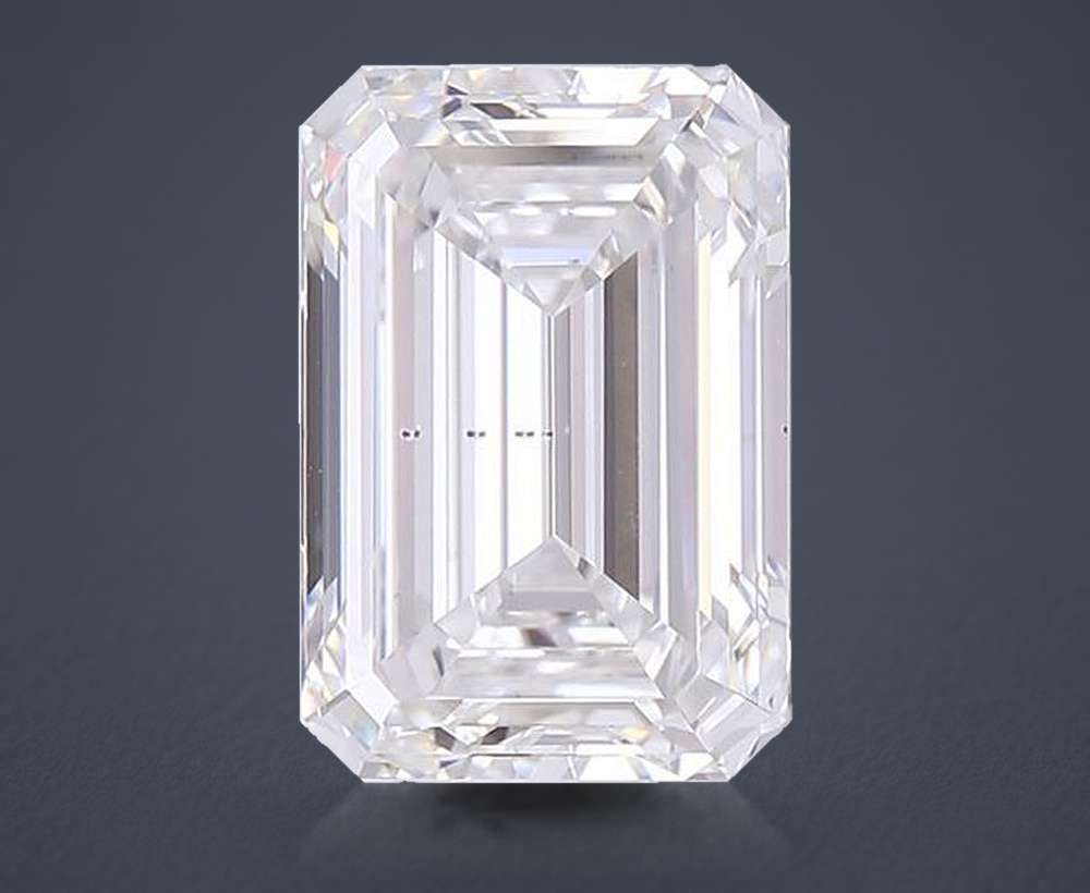 2.01ct E VS2 Rare Carat Ideal Cut Emerald Lab Grown Diamond