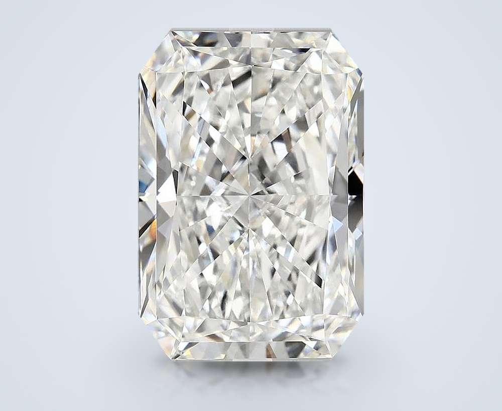 11.24ct F VVS2 Rare Carat Ideal Cut Radiant Lab Grown Diamond