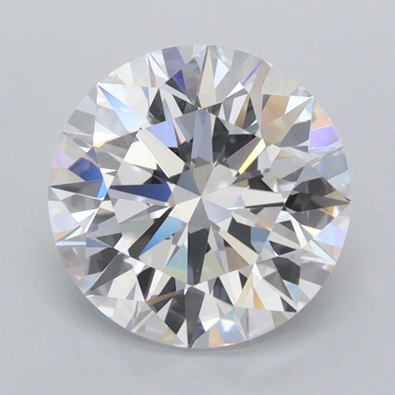 2.23ct D VVS1 Rare Carat Ideal Cut Round Lab Grown Diamond
