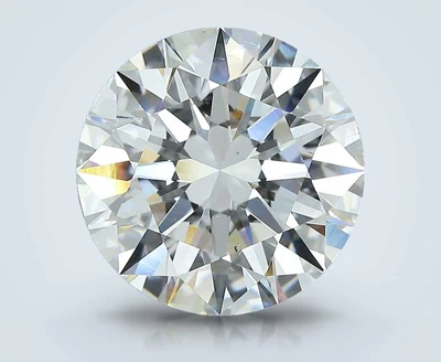 5.01ct G VS2 Rare Carat Ideal Cut Round Diamond
