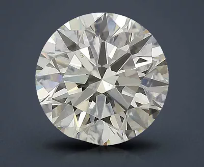 2.52ct K VS2 Rare Carat Ideal Cut Round Diamond
