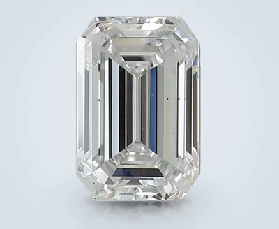 2.09ct E VS2 Rare Carat Ideal Cut Emerald Lab Grown Diamond