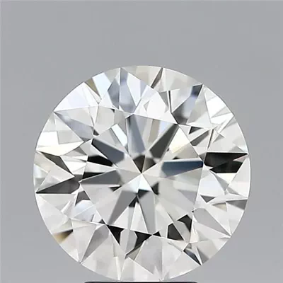 4.10ct J IF Rare Carat Ideal Cut Round Diamond
