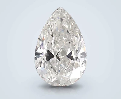 3.05ct F VS2 Rare Carat Ideal Cut Pear Lab Grown Diamond