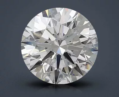 3.67ct H VS2 Rare Carat Ideal Cut Round Lab Grown Diamond