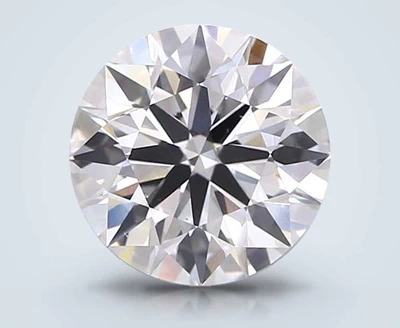 2.59ct F VS2 Rare Carat Ideal Cut Round Lab Grown Diamond