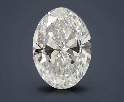 17.10ct G VVS2 Rare Carat Ideal Cut Oval Lab Grown Diamond