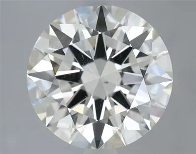 3.30ct I SI1 Excellent Cut Round Diamond