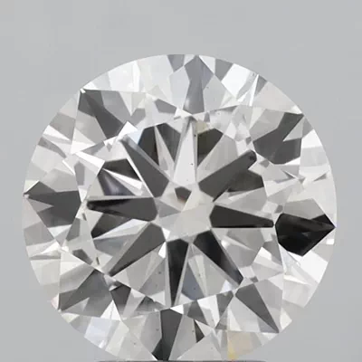 3.01ct H VS2 Excellent Cut Round Lab Grown Diamond