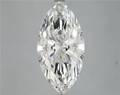 5.38ct F VS2 Rare Carat Ideal Cut Marquise Lab Grown Diamond