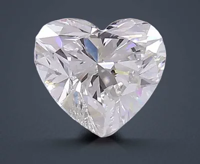 1.48ct G SI1 Rare Carat Ideal Cut Heart Lab Grown Diamond